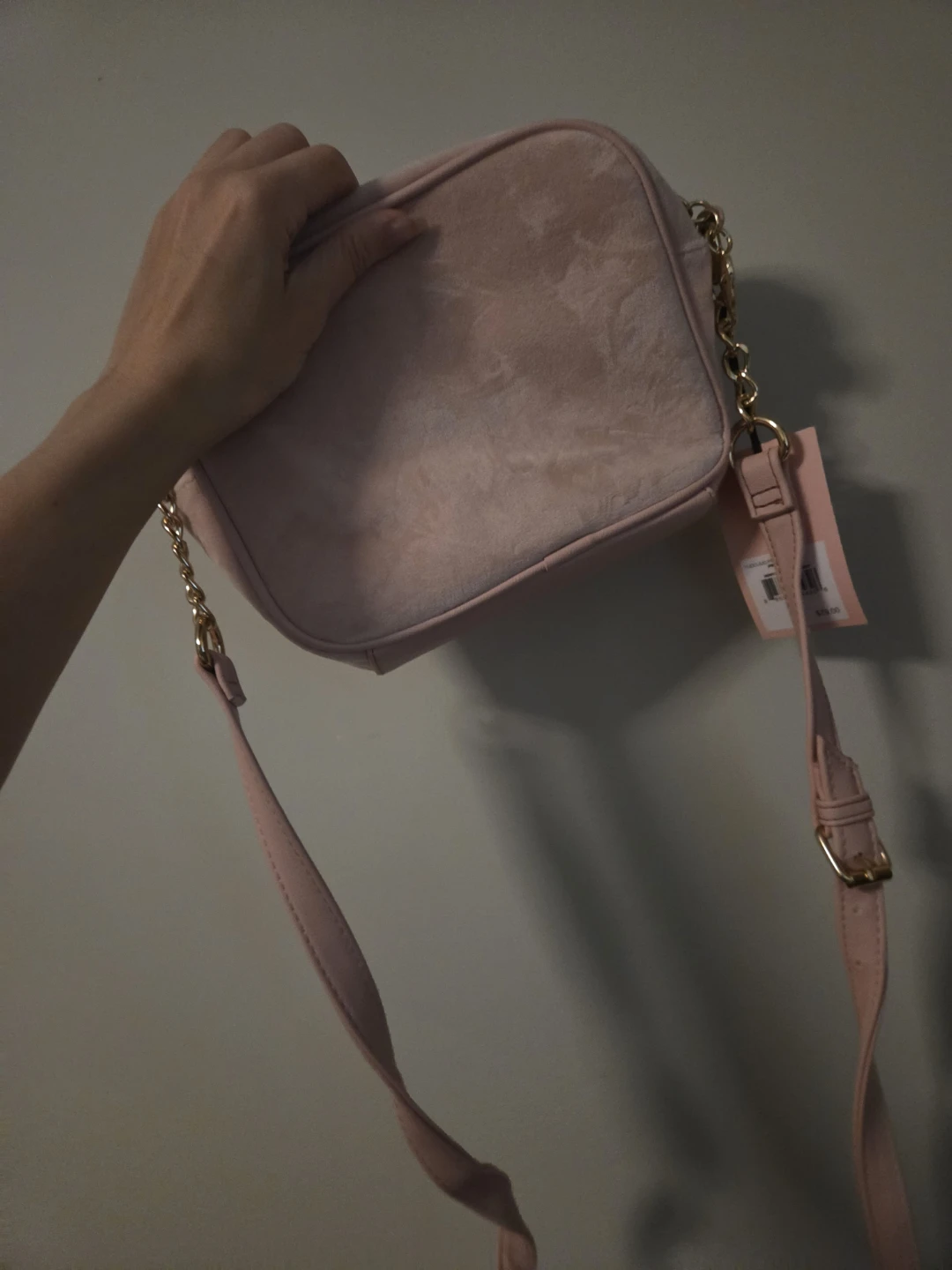 New Juicy Couture Pink Velour Crossbody Bag - photo 2