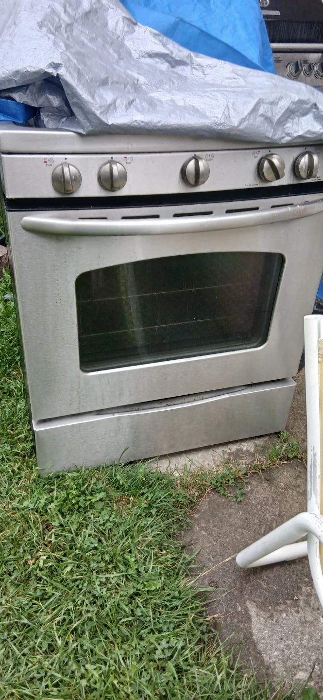 Stainless Steel Gas Range Oven