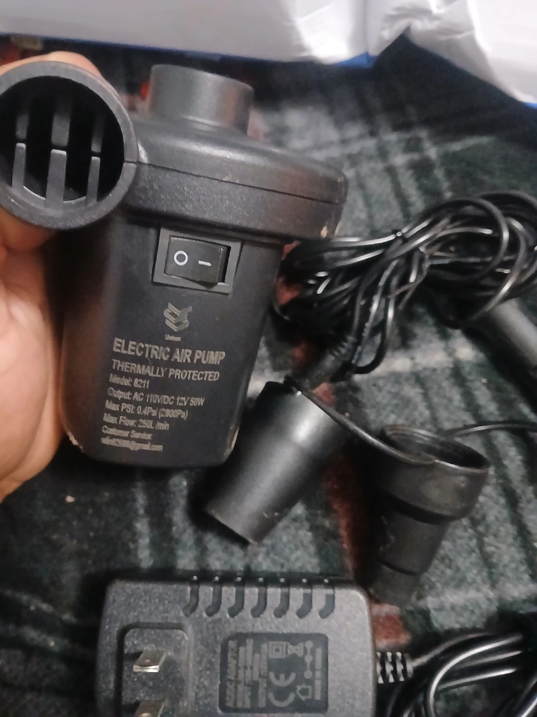 Electric Air Pump Model 8211 - photo 5