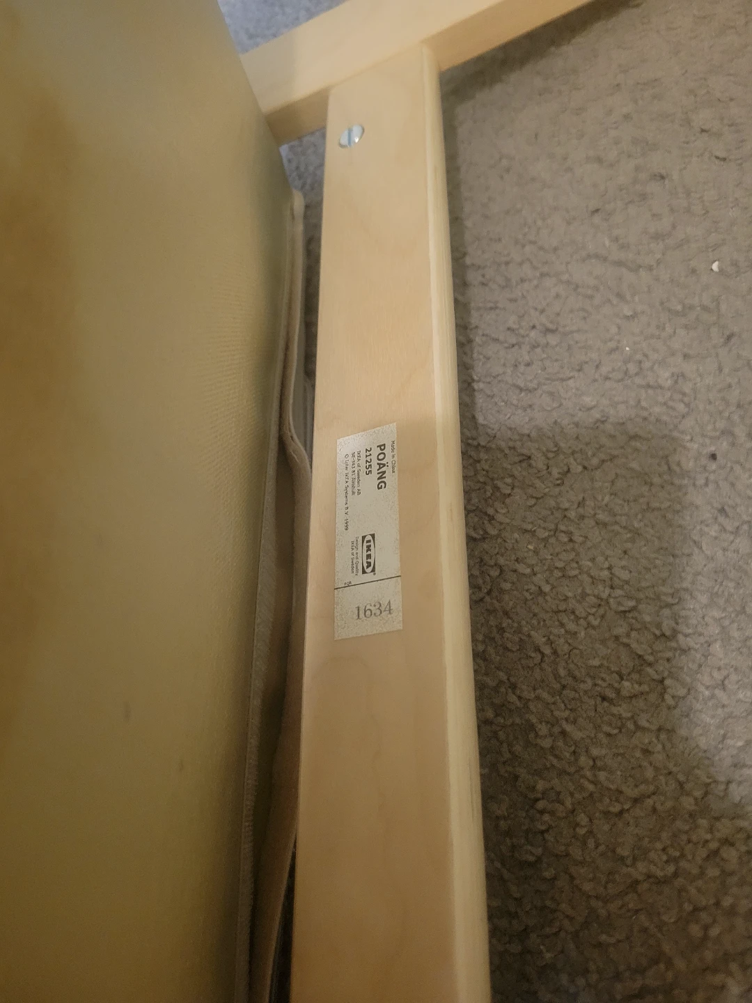 🏈 IKEA POÄNG Kids Armchair - photo 4