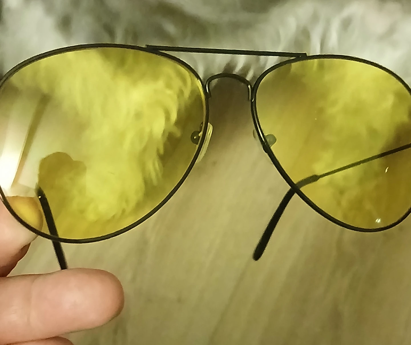 Yellow Tint Aviator Sunglasses - photo 3