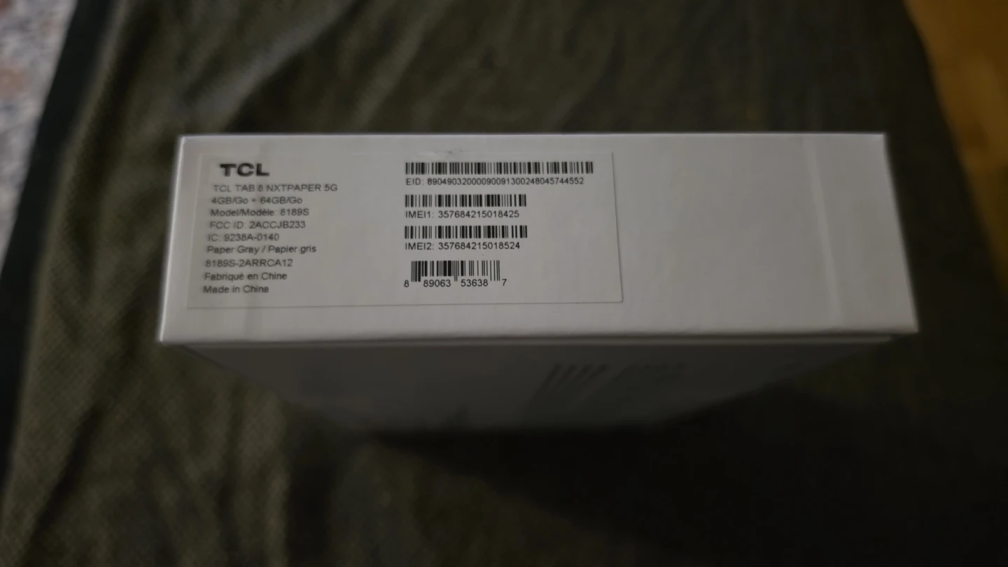 B4AND NEW!! TCL TAB 8 NXTPAPER 5G Tablet - Paper Grey - photo 4