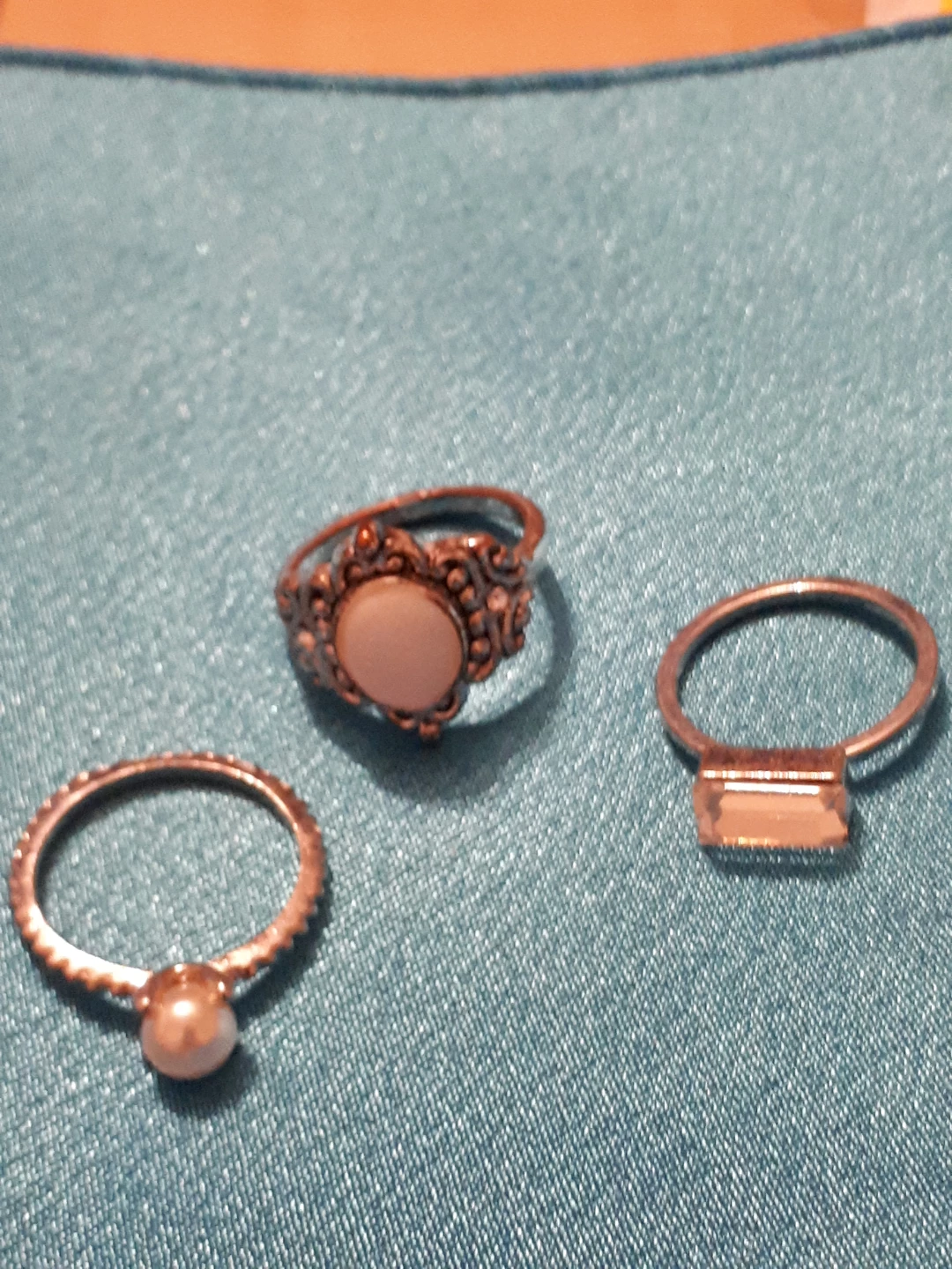 Set of Three Rings- $5 all