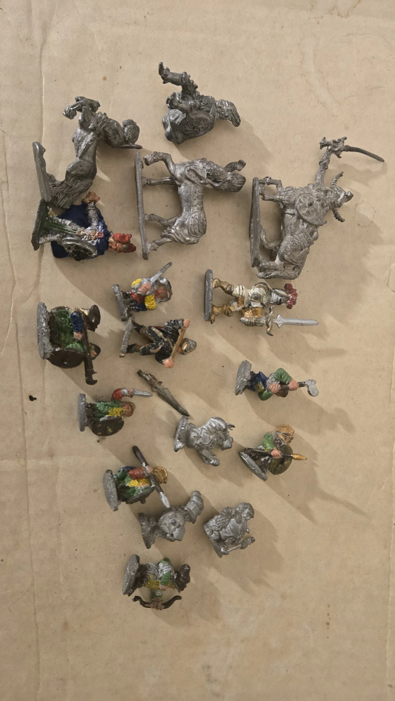 1980's Vintage Metal Fantasy Miniatures