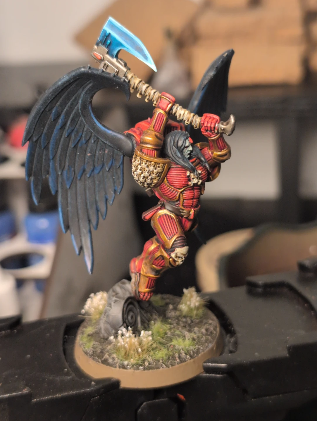 Warhammer 40k Blood Angels Astorath The Grim Model Well Painted - photo 5