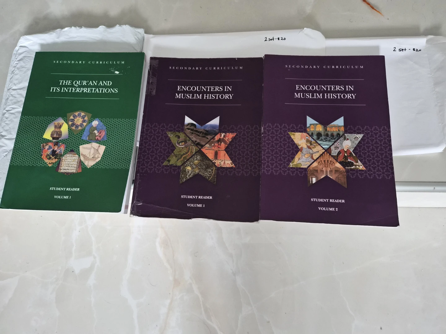 Secondary Curriculum Student Reader Set of 3 Books