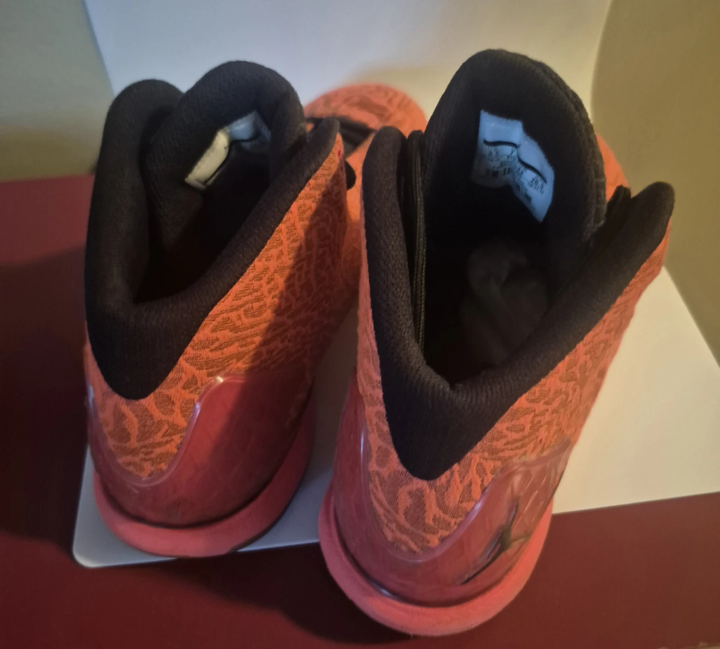 Air Jordans. Super Fly 4. JCRD gym red 2017 - photo 4