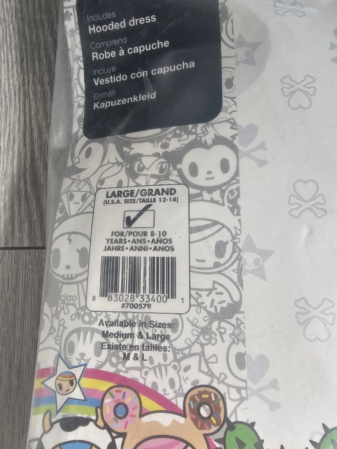 Tokidoki Mozzarella Youth Costume - Large - photo 2