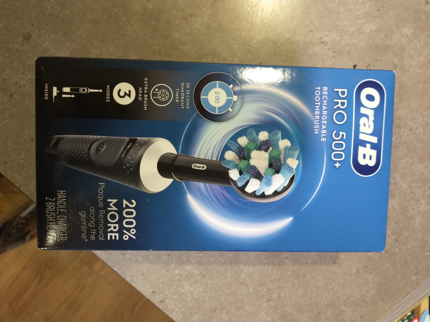 Oral-B PRO 500+ Rechargeable Toothbrush - photo 3