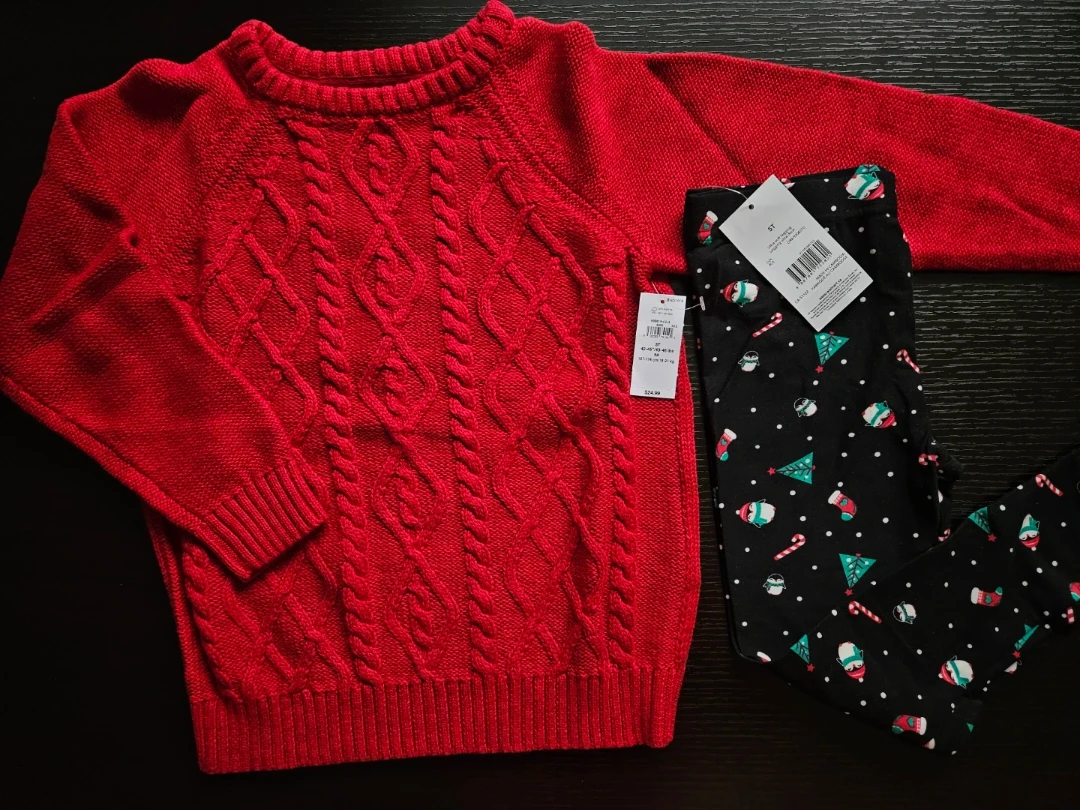 Kids Sweater and Leggings Set 5T (New with Tags)