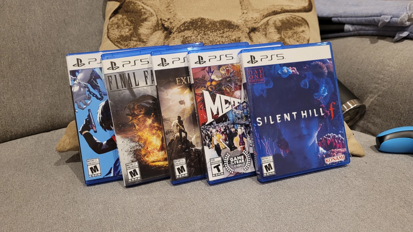PS5 RPG games - all in almost new condition