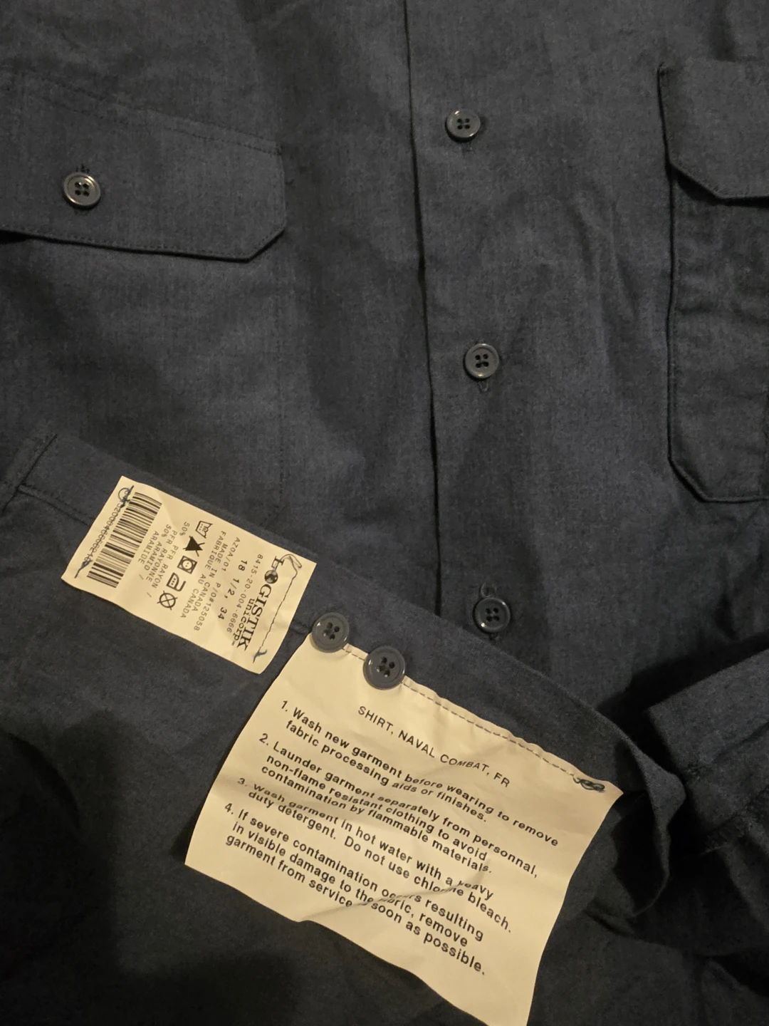 Genuine Canadian Armed Forces  Naval  Shirt - photo 2