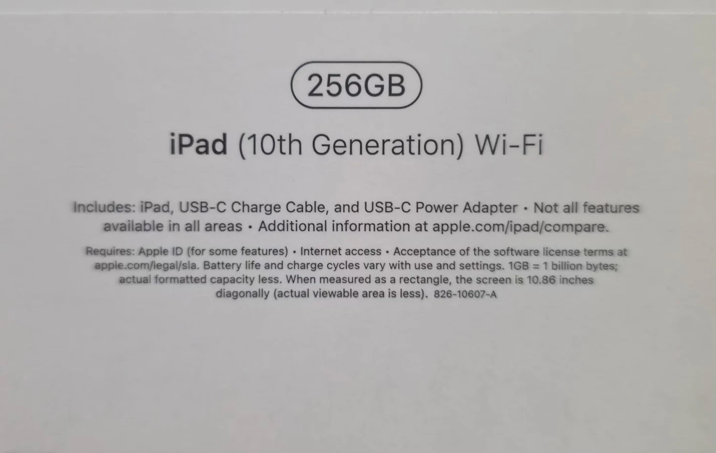 Apple iPad 10th Generation 256GB Wi-Fi - photo 2