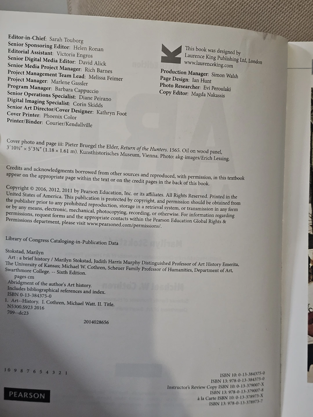 Art: A Brief History (Sixth Edition) by Marilyn Stokstad - photo 2