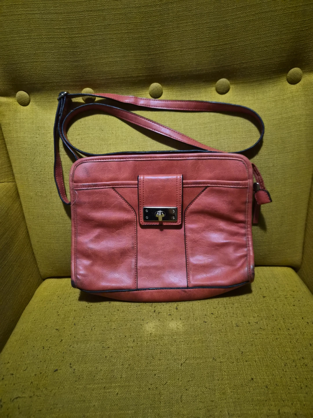 Merona Red Crossbody Bag