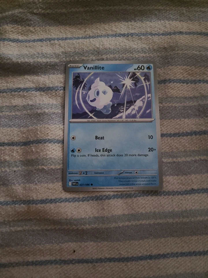 Pokemon Vanillite 027/086