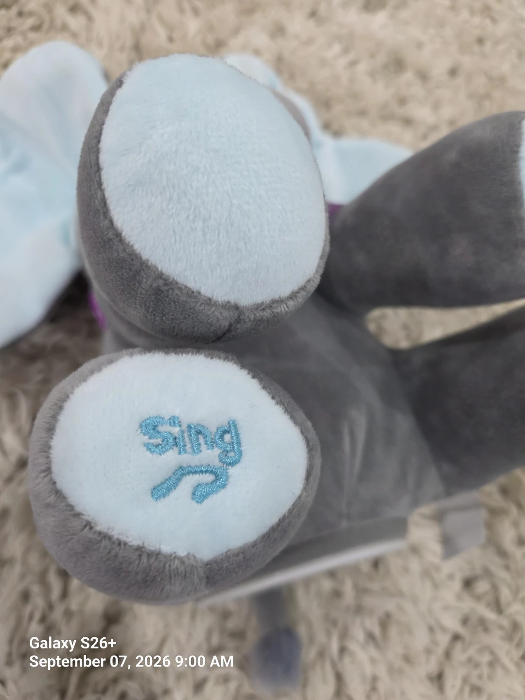 Interactive Elephant Musical Plush Toy - photo 2