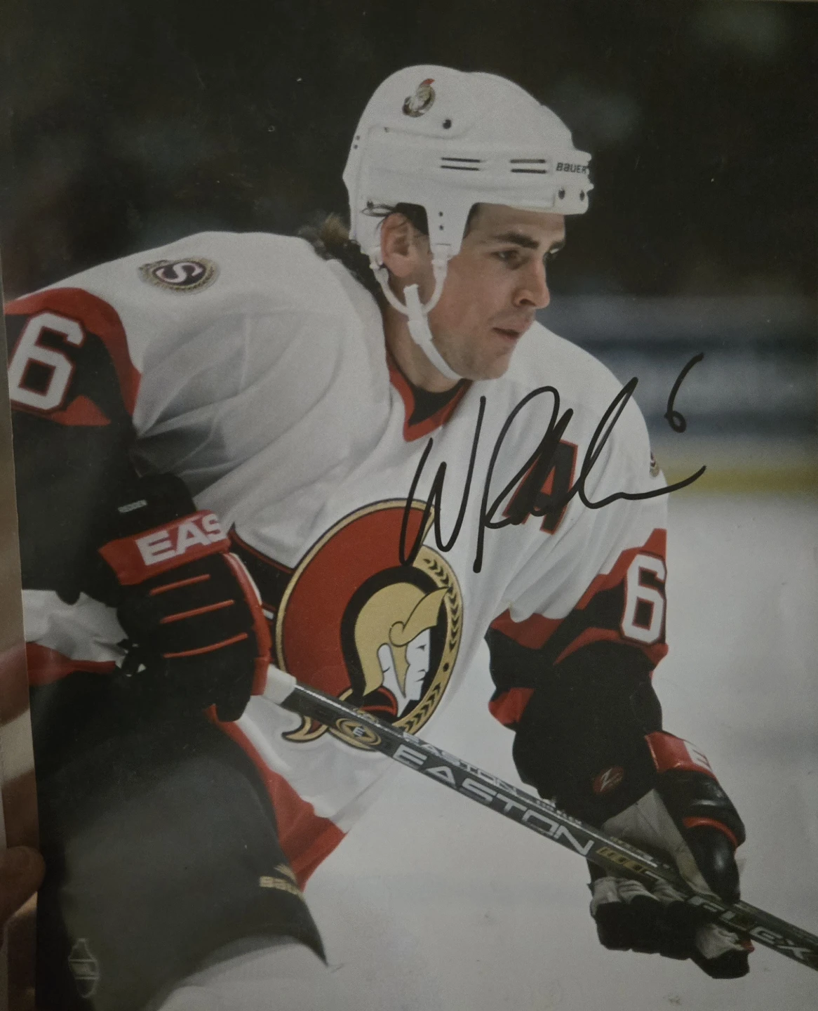 Signed photo hockey