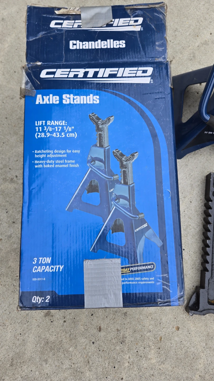 Certified 3 Ton Axle Stands