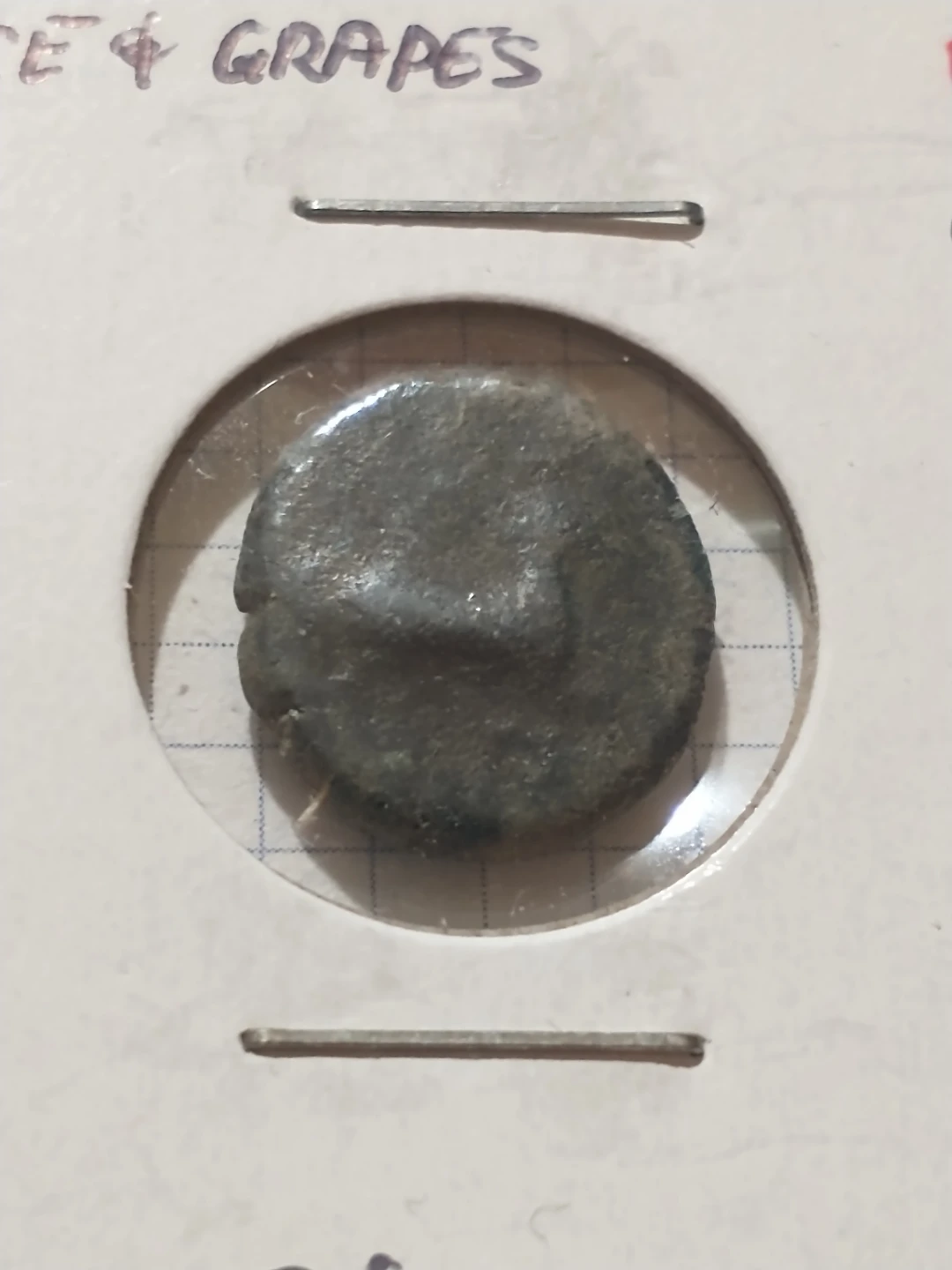 Circa 400 BC Ancient Greek Maronia Coin Horse & Grapes - photo 2