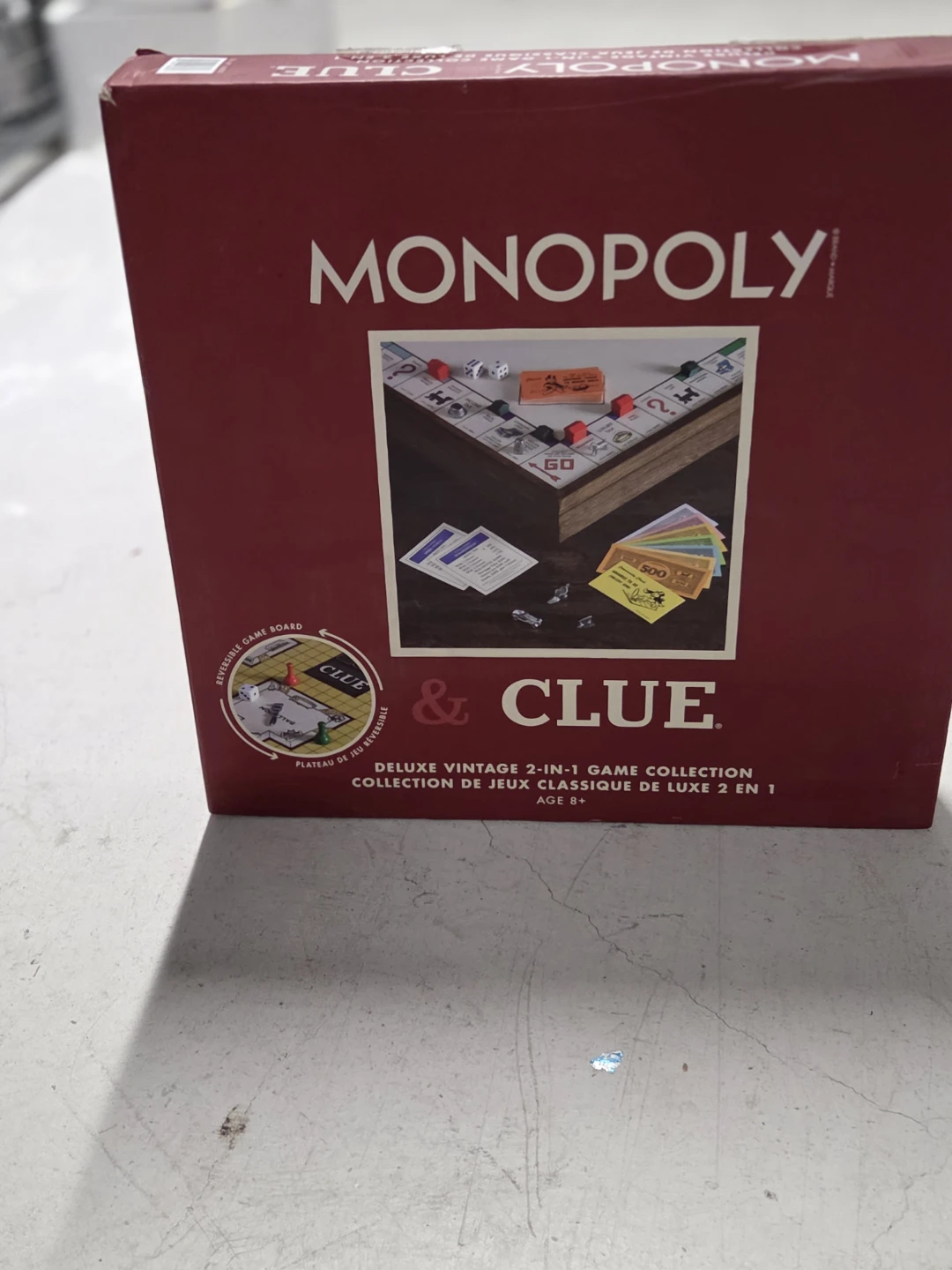 Monopoly & Clue Deluxe Vintage 2-in-1 Game Collection - photo 2