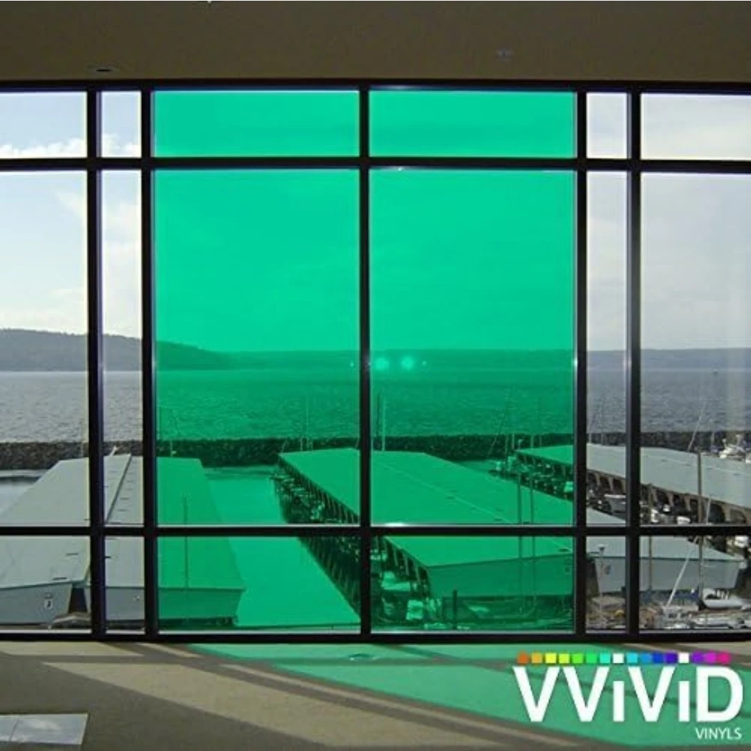 Green Transparent Window Tinting Film - photo 4