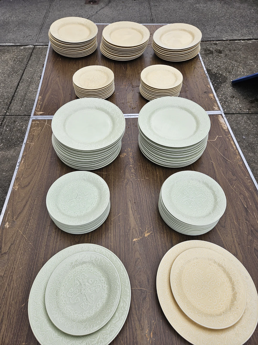 100 pieces vintage made in japan dinnerware set - photo 2