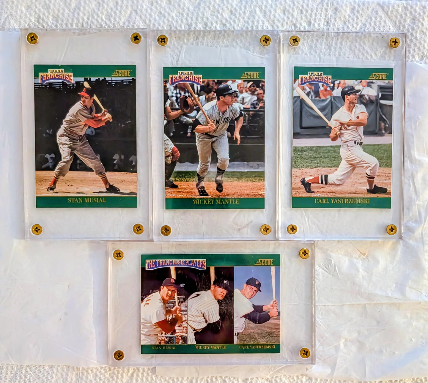 Score The Franchise Baseball Card Set