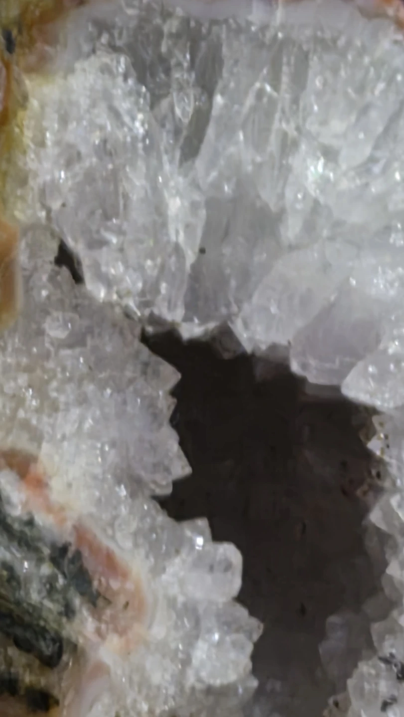 Natural Quartz Crystal Geode