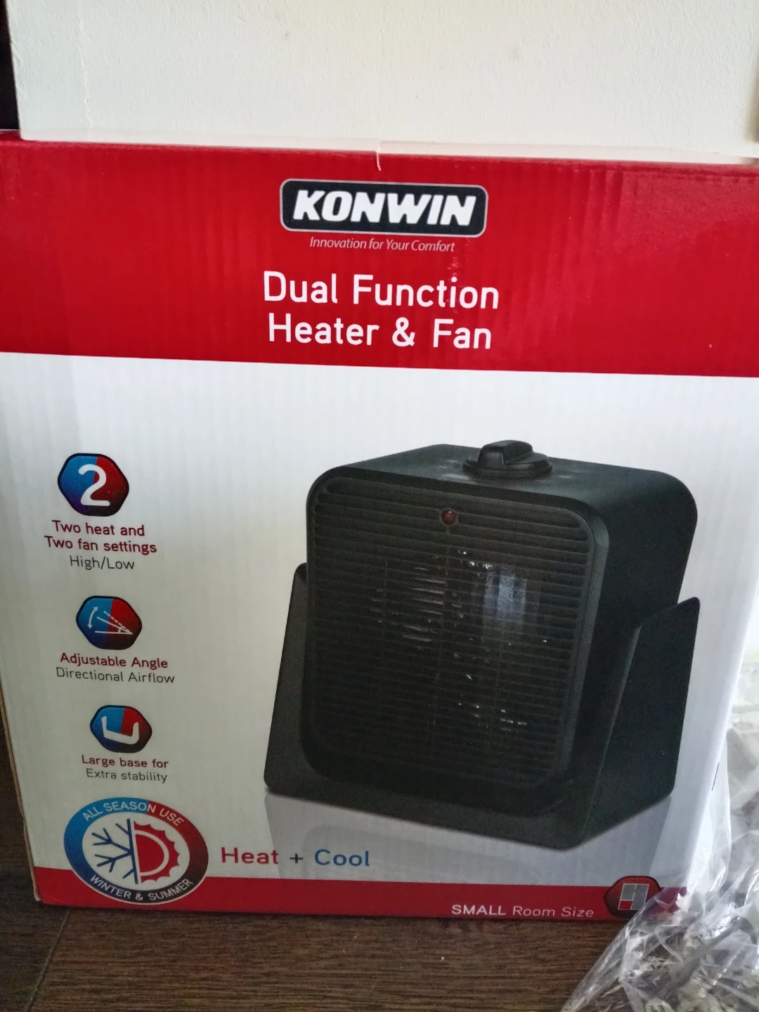 Konwin Dual Function Heater and Fan - photo 3