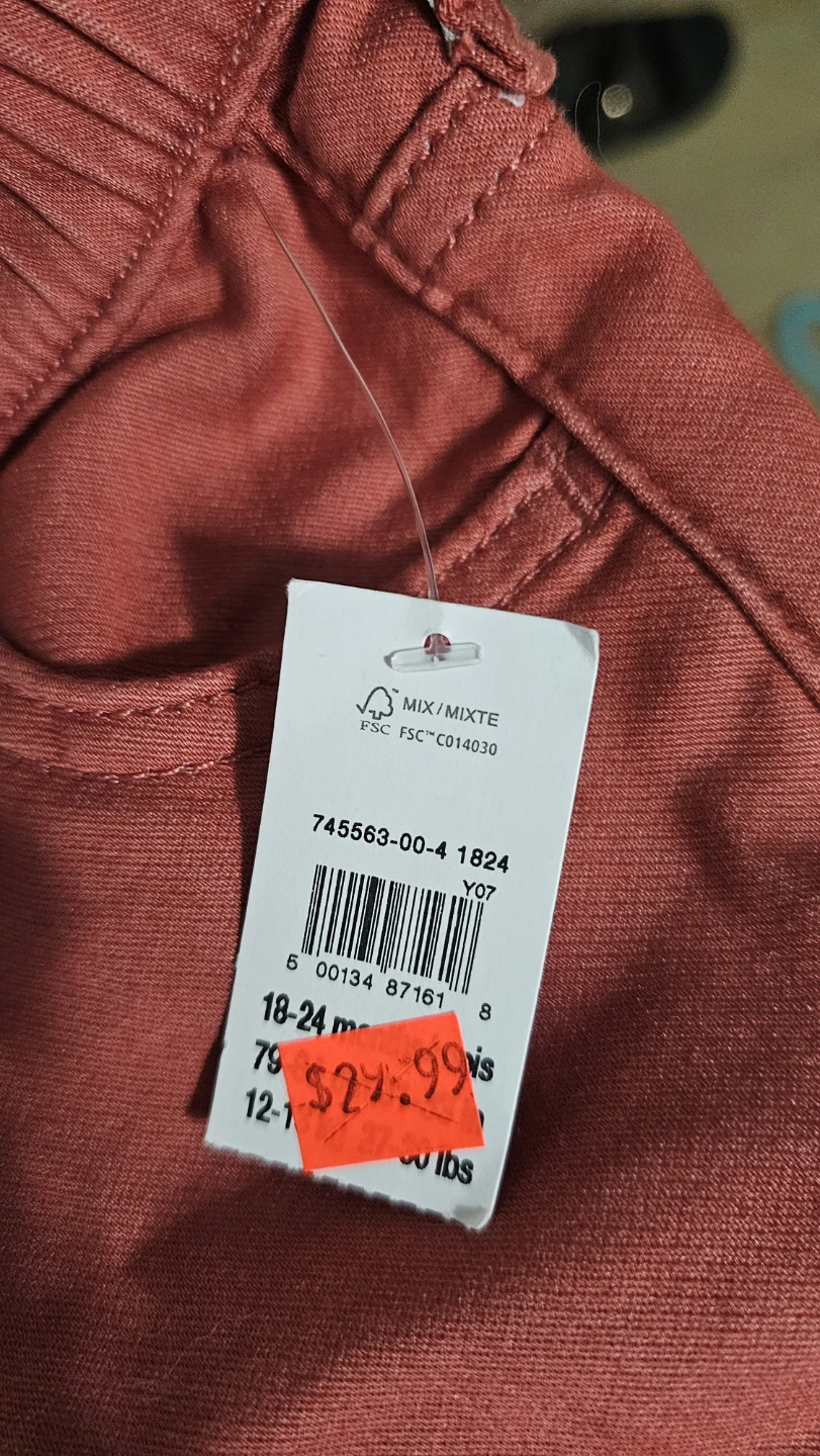 Baby Gap Jeans - Rust - photo 4