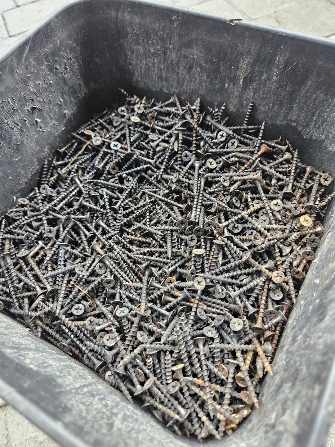 Hundreds of 1-¾" drywall screws - photo 2