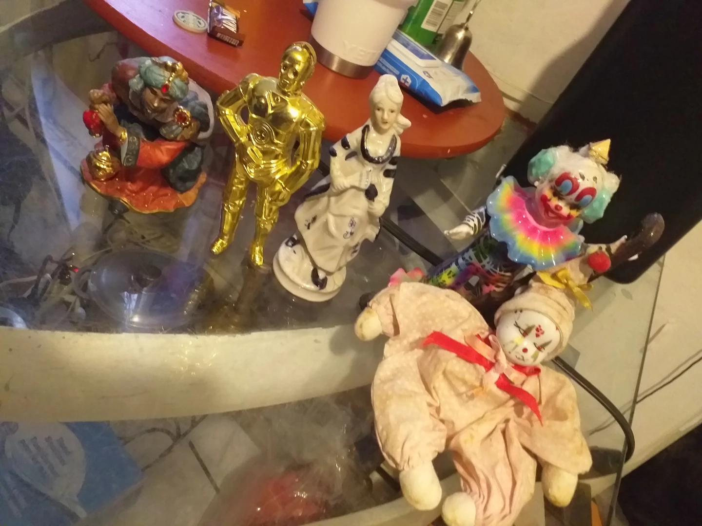 Assorted Collectible Figures and Dolls