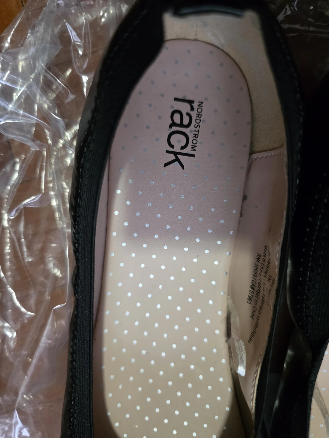 Nordstrom Rack Black Bow Ballet Flats - photo 4