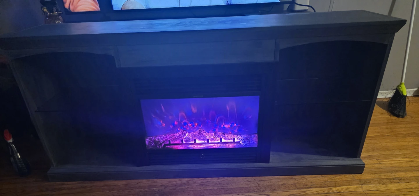 Solid Wood Unit with Fireplace - photo 4