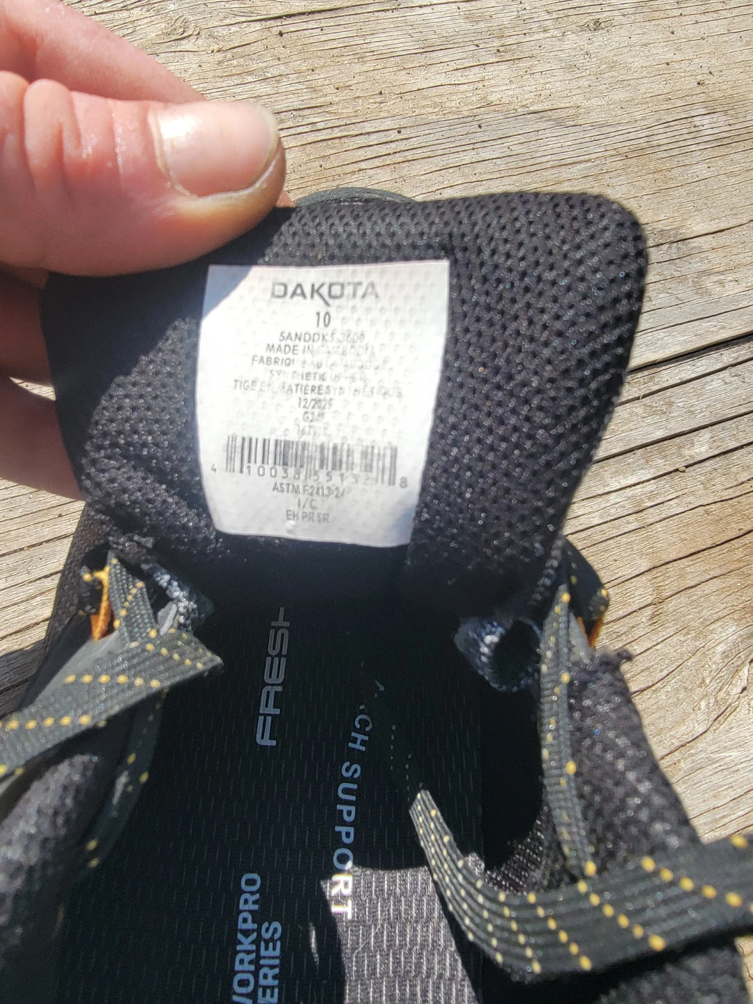 Dakota Workpro Series Safety Shoes Size 10 - photo 3