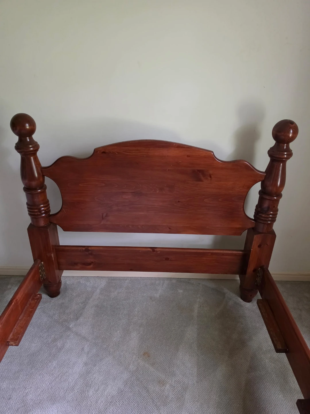 Solid Wood Bed Frame - photo 2
