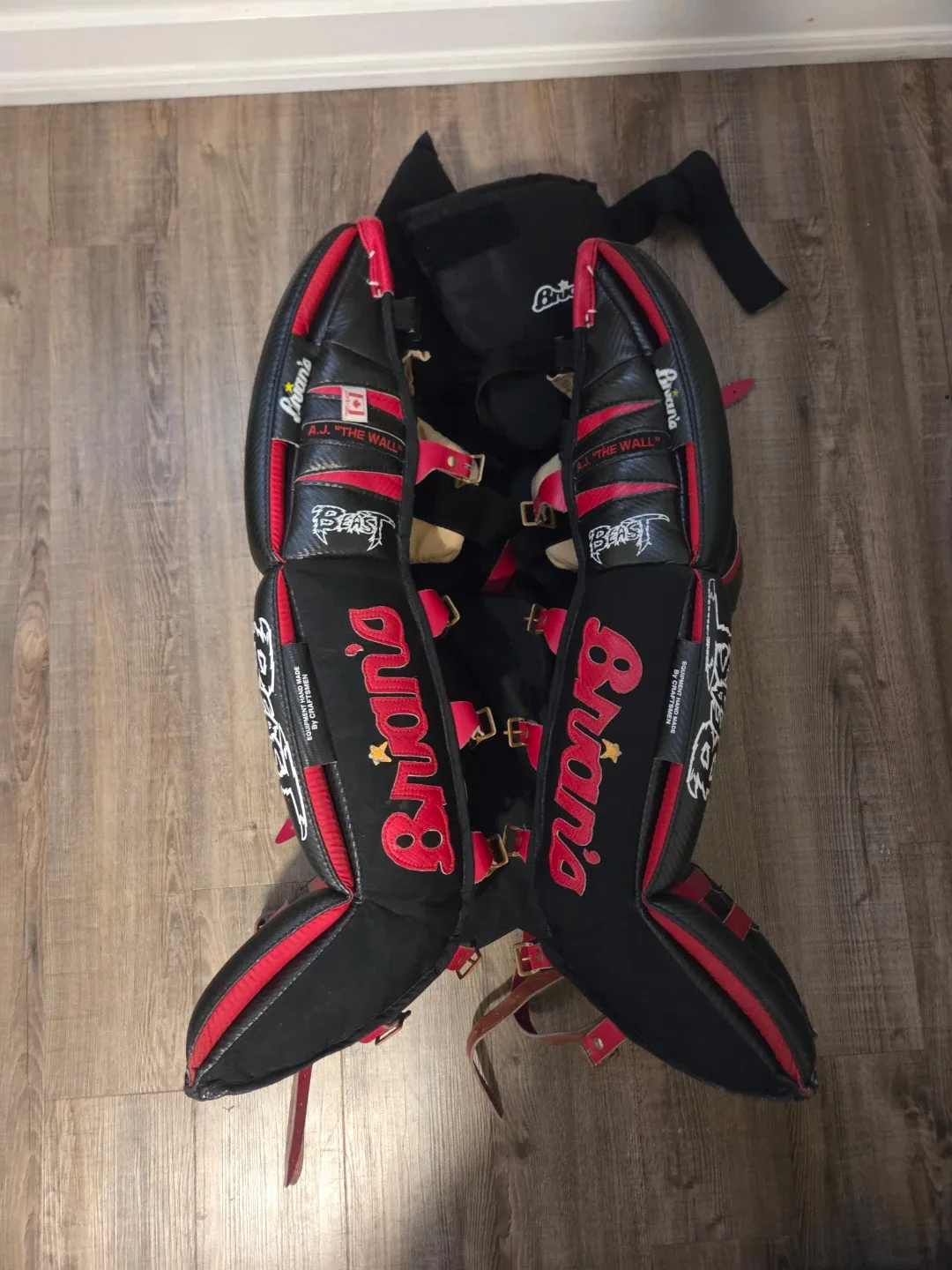 Brian's Beast Hockey Goalie Leg Pads Junior  or Intermediate