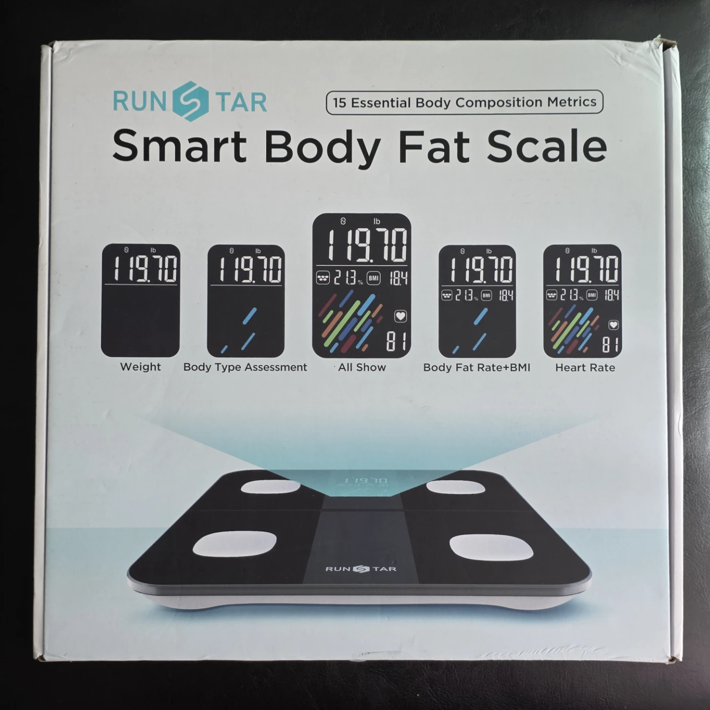 RUNSTAR Smart Body Fat Scale (new) - photo 3