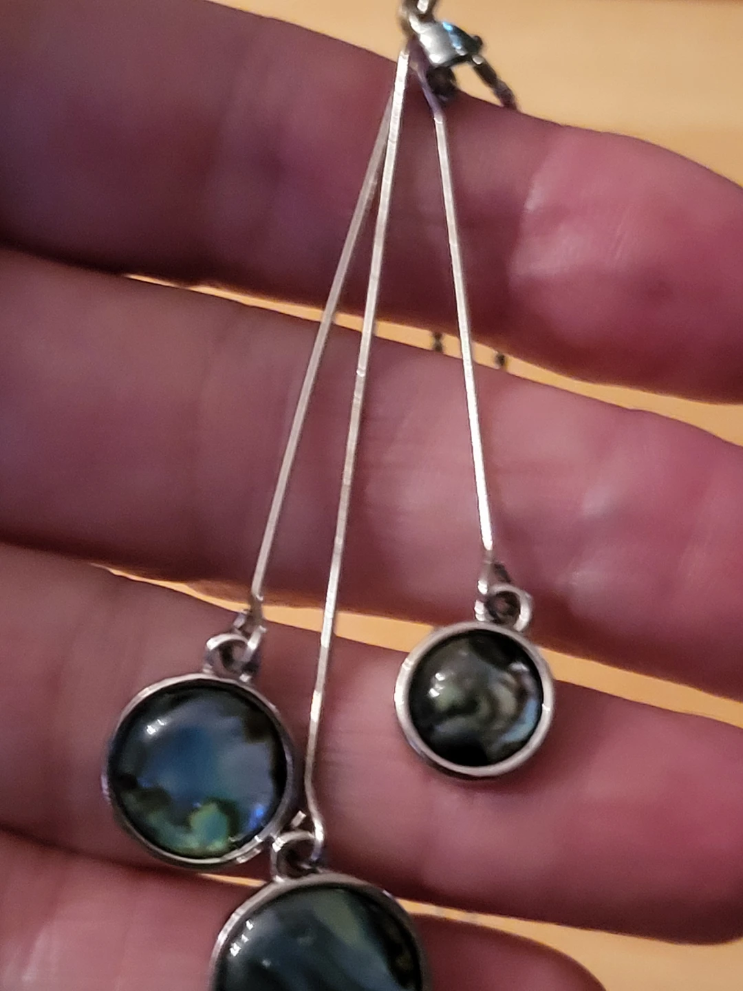 Abalone Shell Pendant Necklace - photo 3