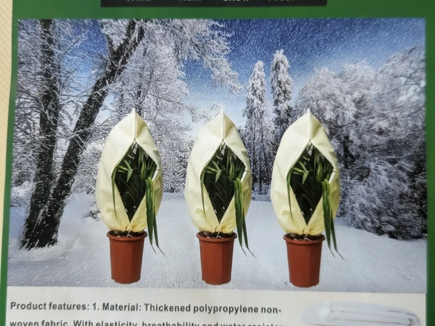 Plant Cover for Winter Protection (24 pack) - photo 2