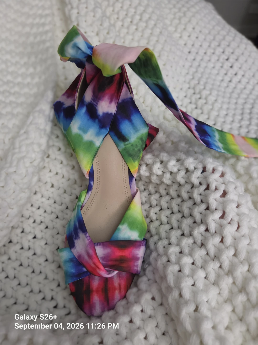 Impo Tie-Dye Wedge Sandals