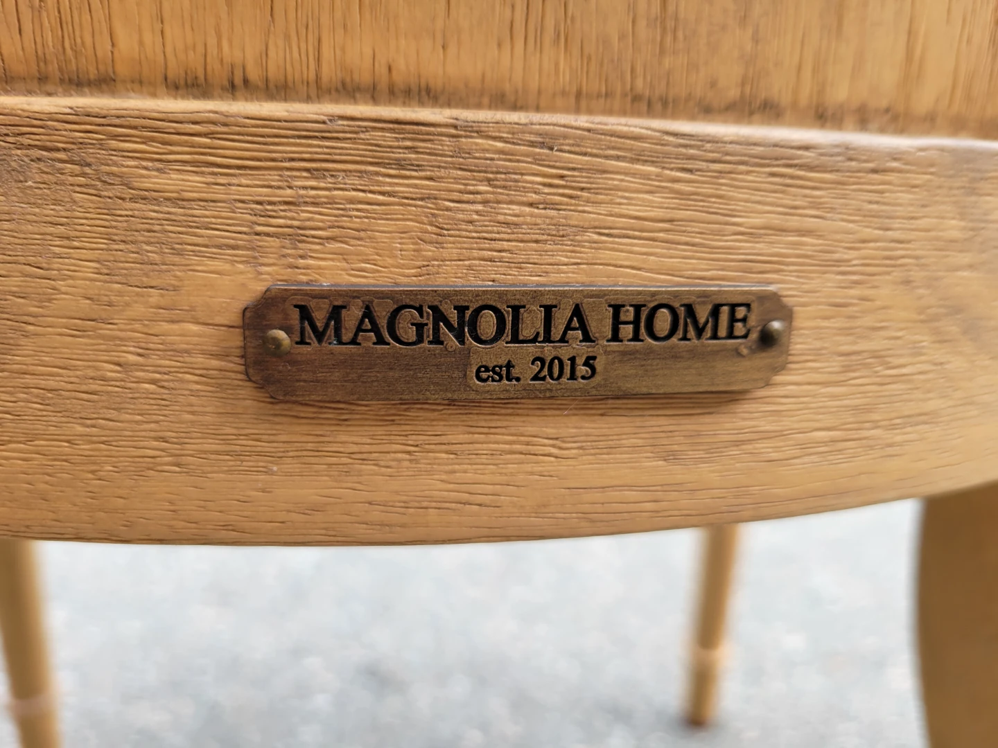 Magnolia Home Dining Chair & Vintage Captain's Armchair. - photo 4