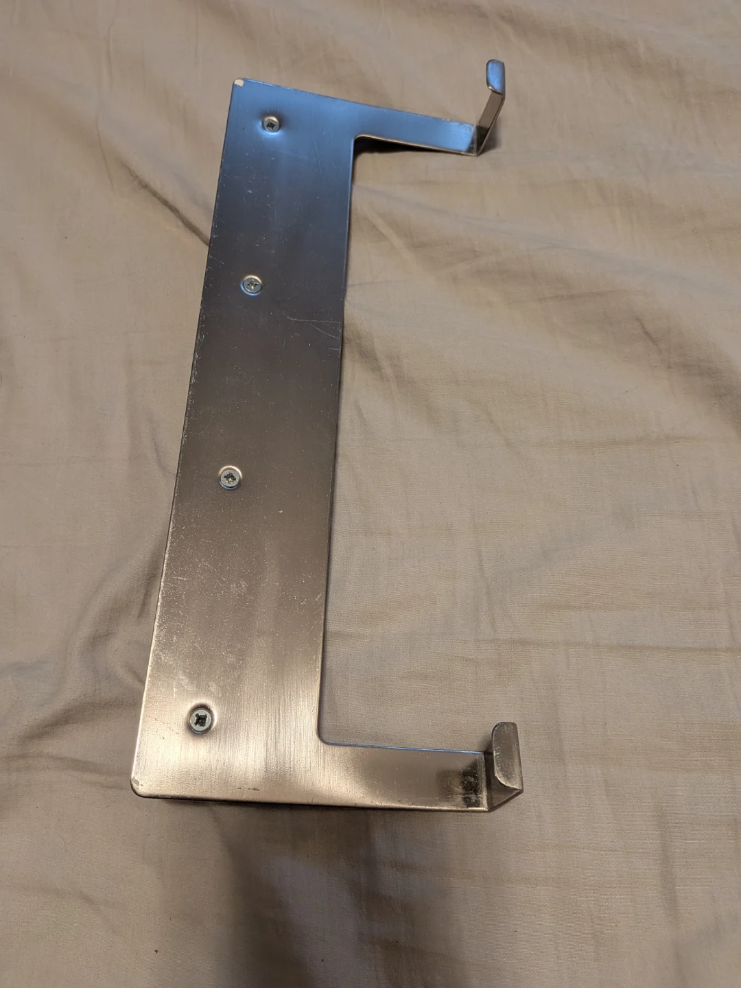 Over-the-Door Stainless Steel Hook Rack - photo 2