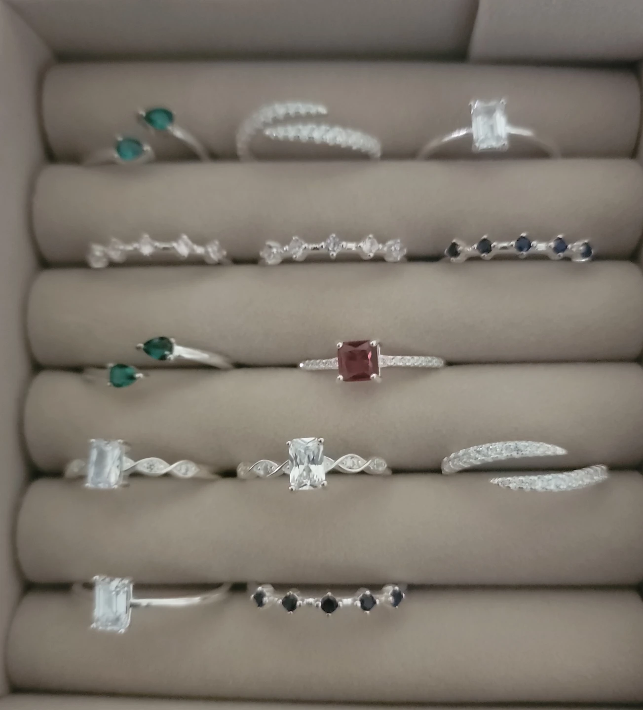Anillos de plata 925 garantizada