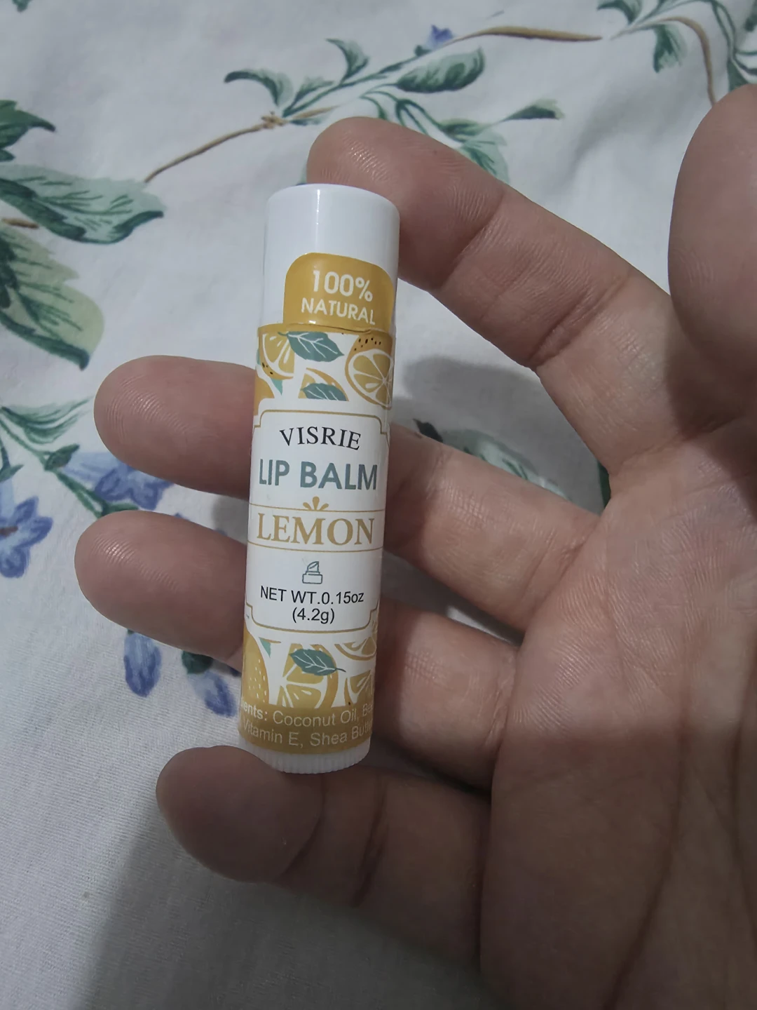 Visrie Lemon Lip Balm 🏈