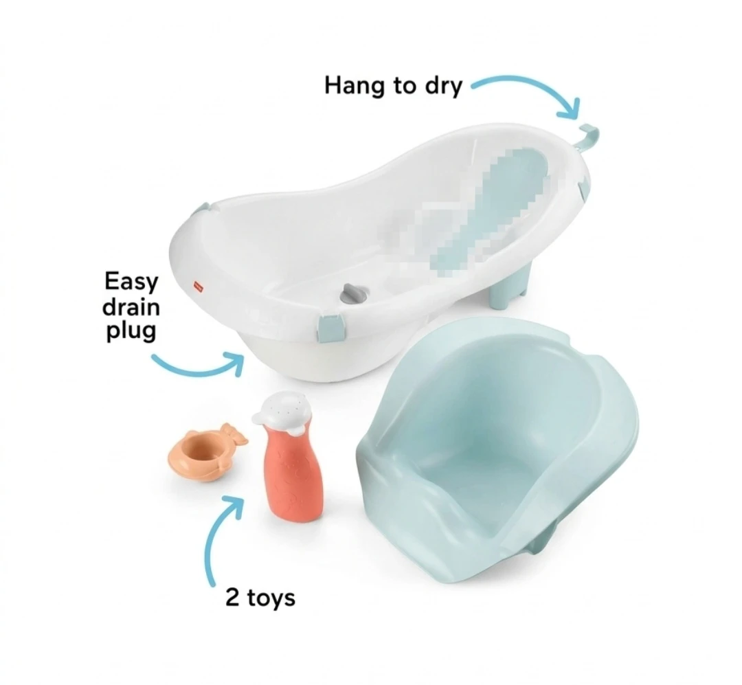 Fisher-Price 4-in-1 Baby Bathtub🏈