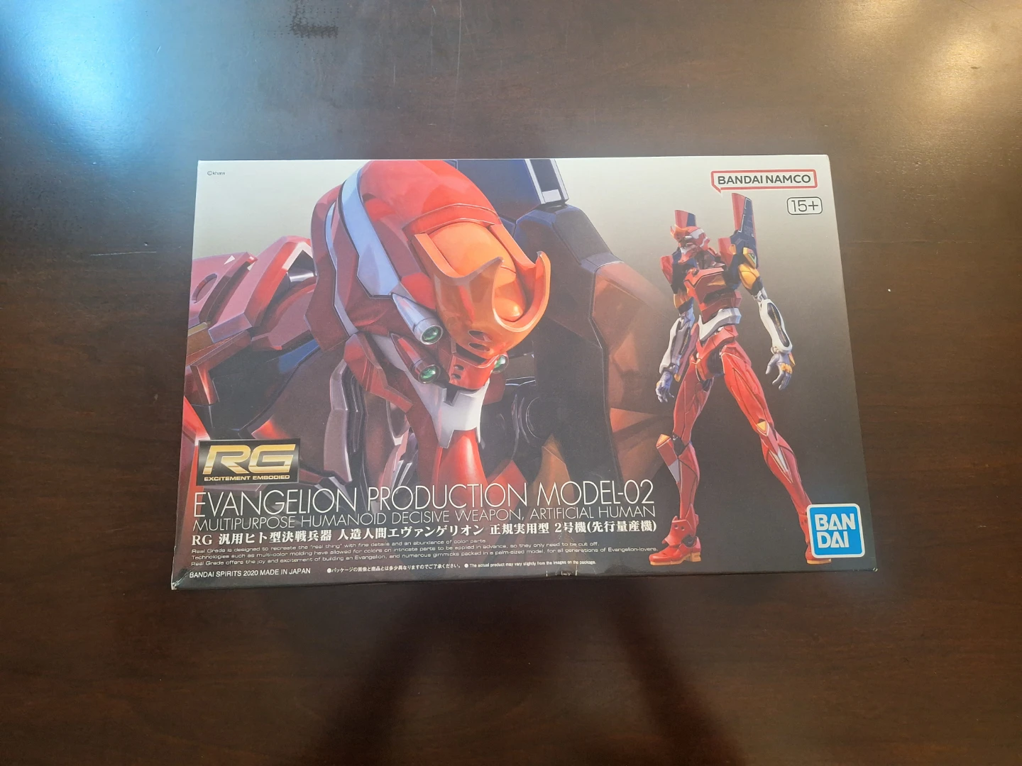 Eva 02 RG Gunpla