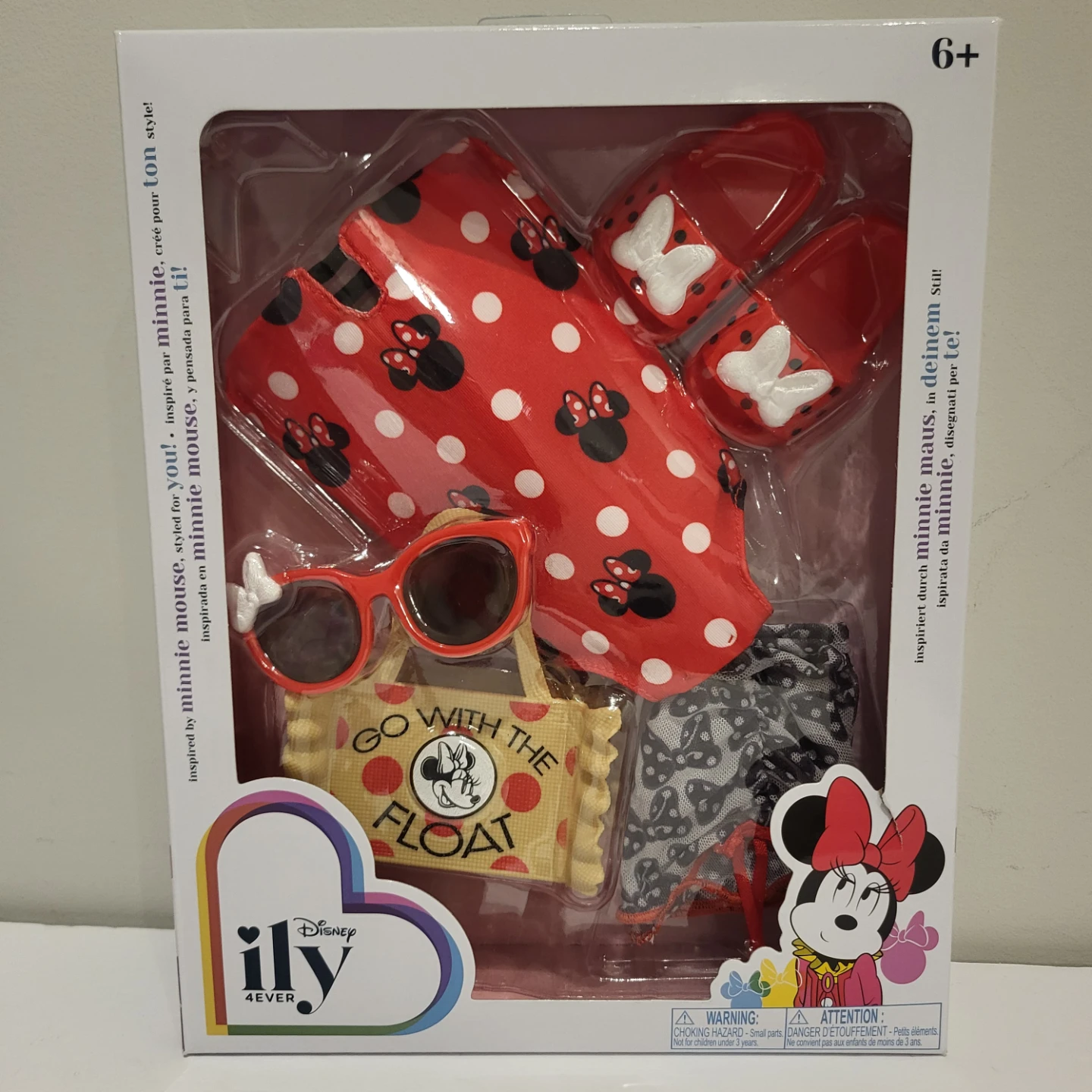 Disney ily 4EVER Minnie Mouse Swim Accessory Set