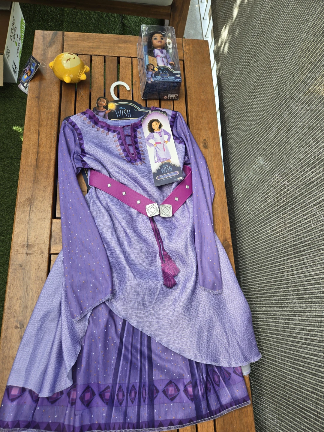 Wish halloween costume toy set sz 4-6x